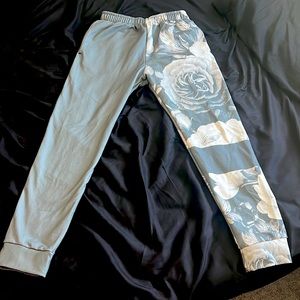 Floral Grey joggers